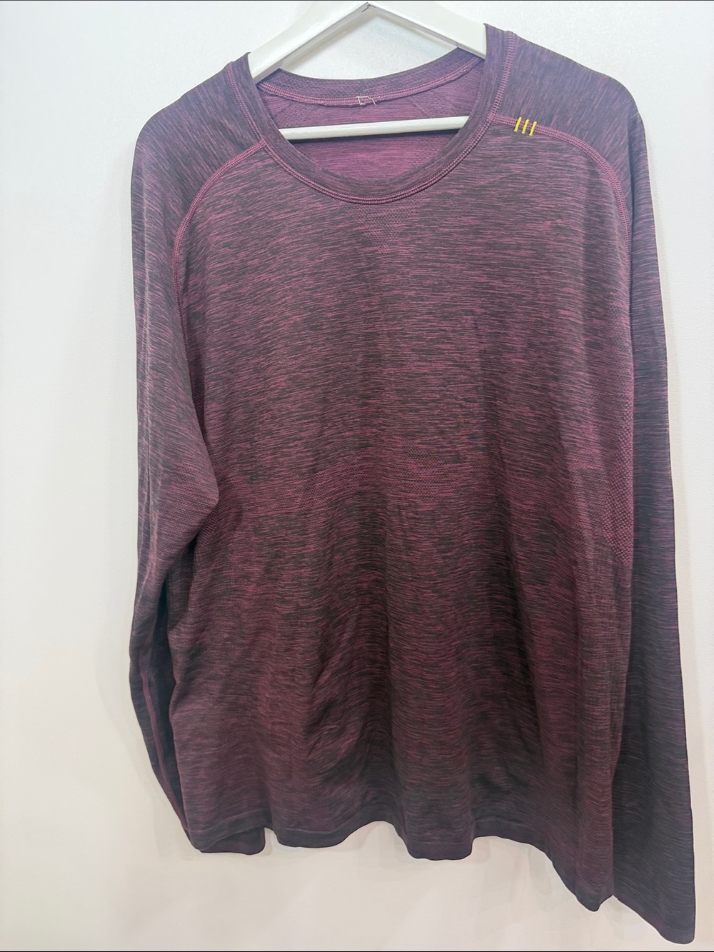 Lululemon Men’s Metal Vent tech purple long sleeve shirt size XXL